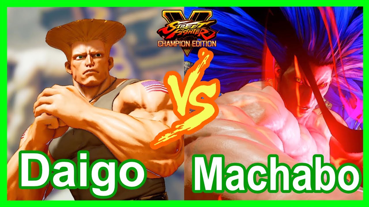 SFV Daigo (Guile) VS Machabo (Necalli)