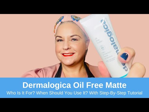 How To Use Dermalogica Oil Free Matte Moisturiser SPF30