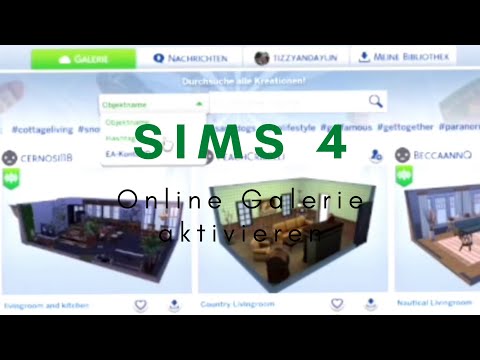 So aktivierst du die online Funktion in der Sims Galerie ?  #sims4 #sims