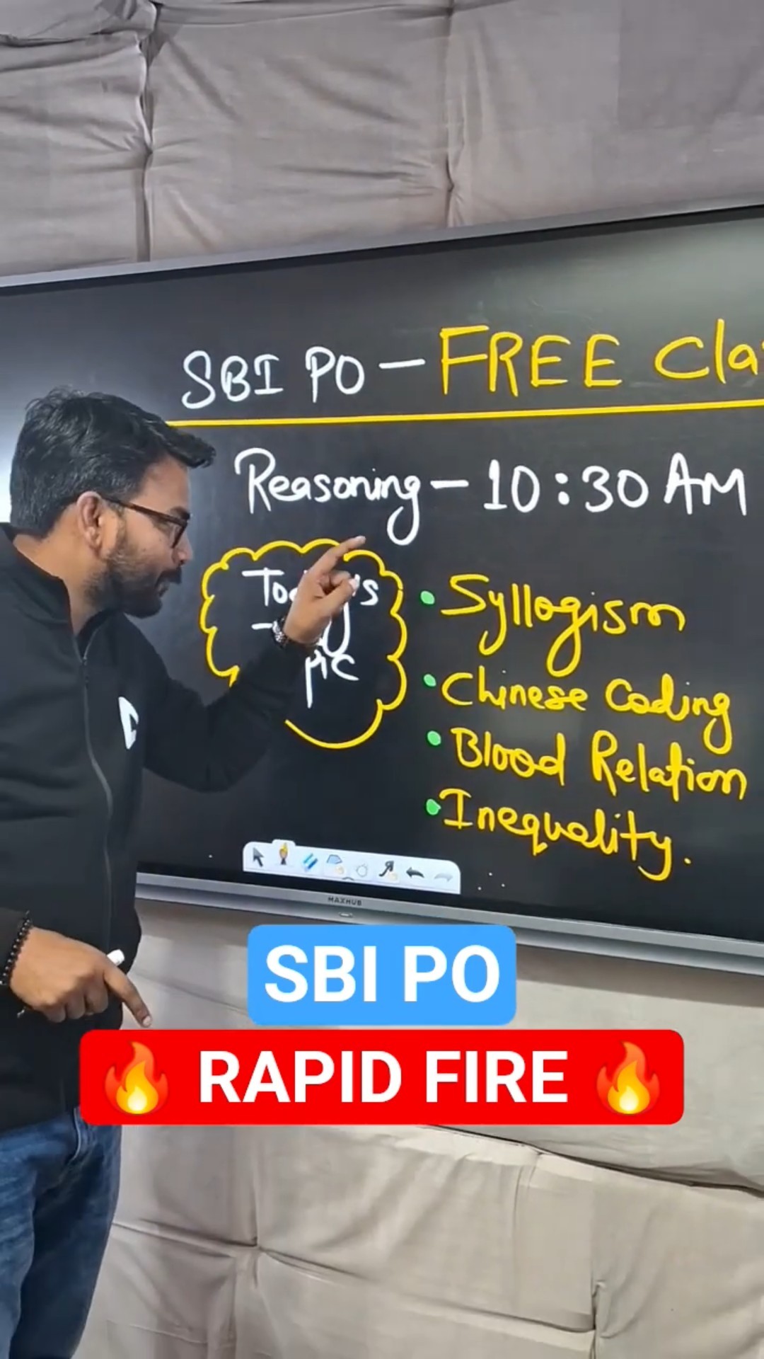 SBI PO Reasoning Rapid Fire ??