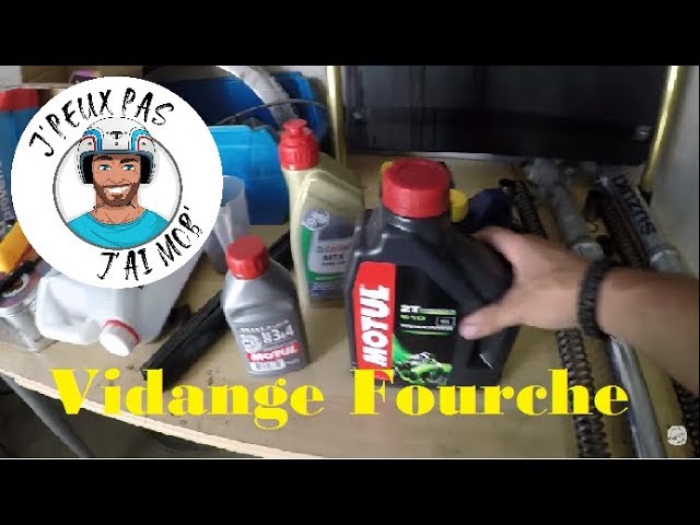 Tuto moto : vidanger sa fourche - Dafy the Blog