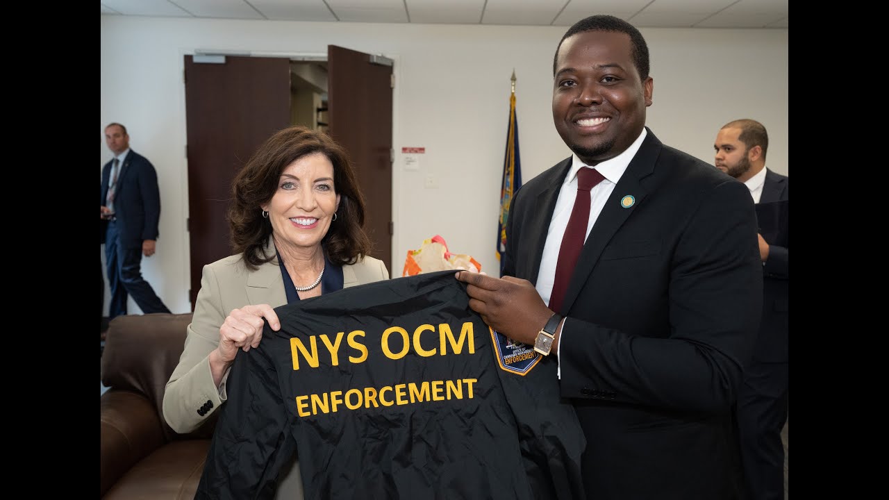 New York State Office of Cannabis Management Enforcement Press Conference