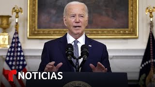 Biden aclara que ataques al sistema judicial son un peligro para la democracia | Noticias Telemundo
