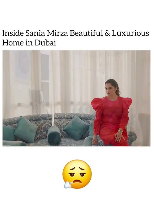 Sania Mirza Dubai Home #shorts #youtubeshorts #ytshorts #trending