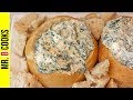 Spinach Dip | Easy Appetizer Recipes | Spinach & Onion Dip Recipe in Bread Bowl
