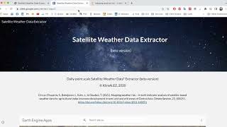 Details Tutorial Satellite Weather Data Extractor - English Update