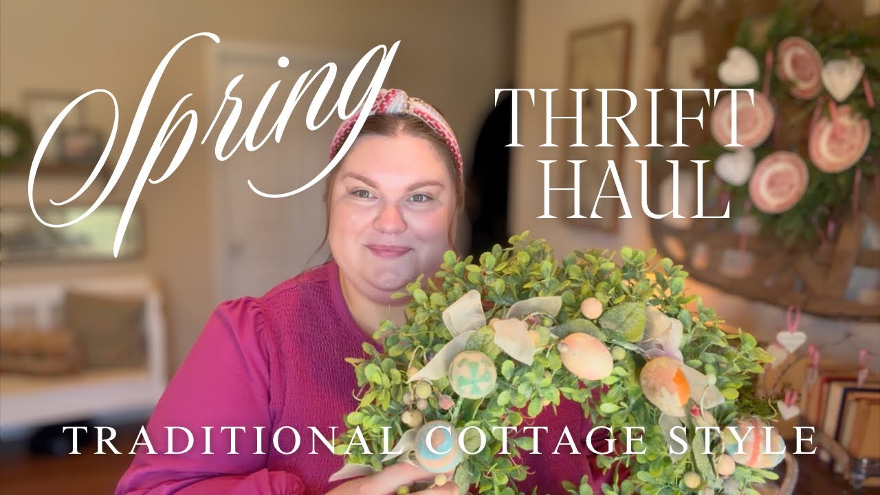 Thrifted Spring Home Decor! Fresh Finds For Spring🌿 | Cottage Home Antiques 