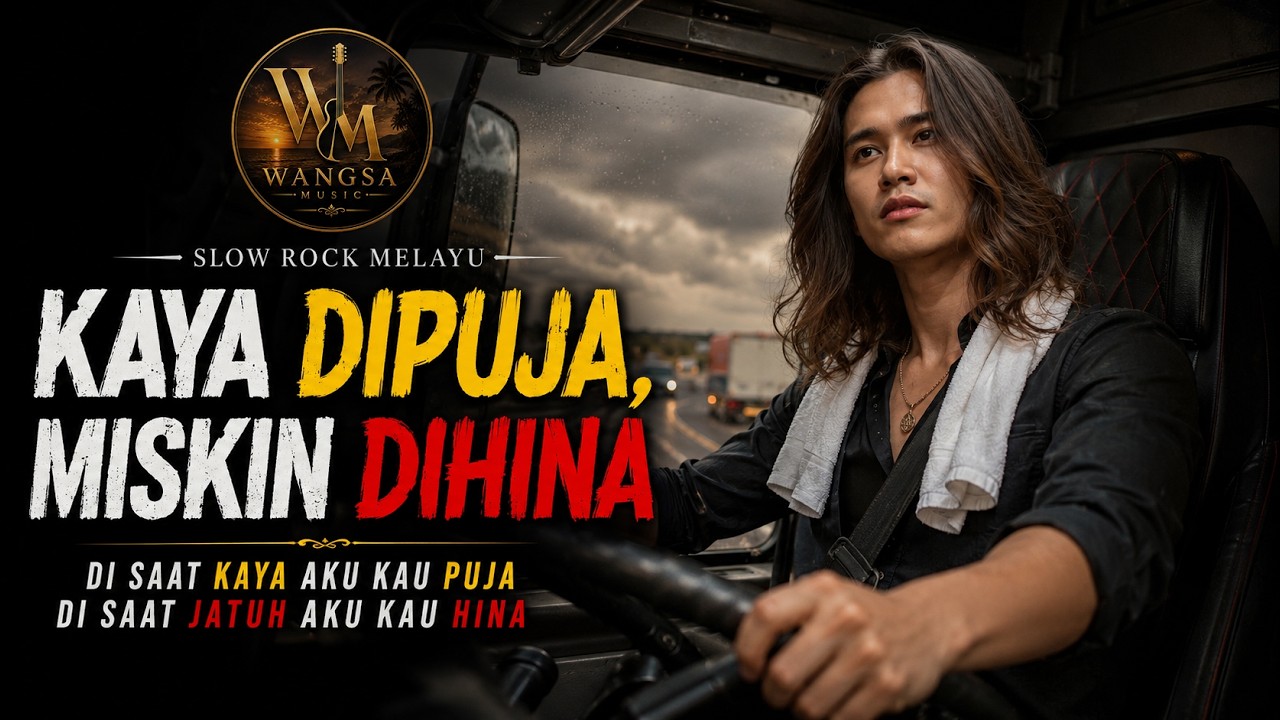 FAKTA MENYAKITKAN bagi Laki-Laki! KAYA DIPUJA, MISKIN DIHINA (Official Lyric Video) | Slow Rock