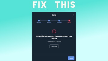 How to Fix “TXN VERSION NOT SUPPORTED”  IN LEDGER LIVE