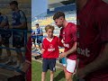 Priceless memories made for this young Red 🥺