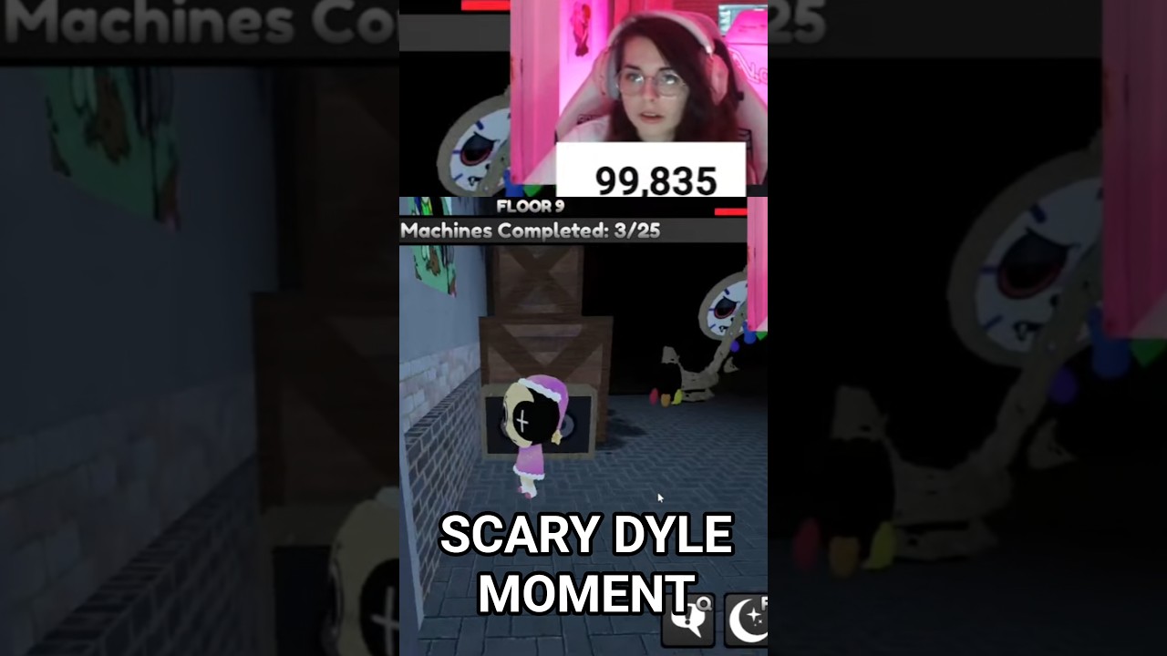 DYLE ALMOST FOUND ME #comiccon #dandysworld #cosplay #roblox #streamer #gaming