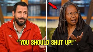 Sandler Shuts Down Whoopi! The The View Clash That Made TV History!