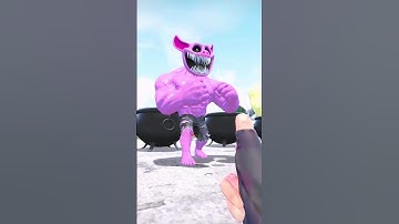 New EVOLUTION of walking Godzilla dogday Smiling  critters POPPY PLAYTIME CHAPTER 3 In Garry