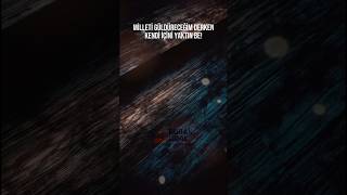 Milleti Güldüreceğim Derken Kendi Içini Yaktın Be