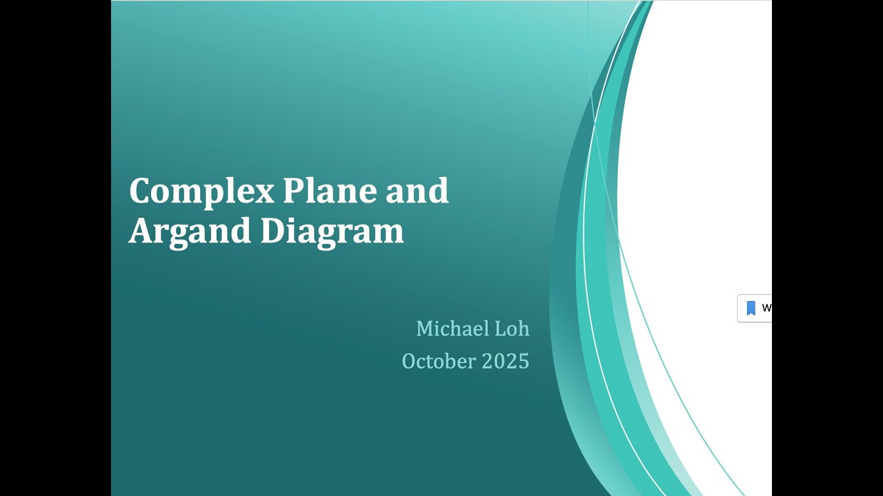 Complex Plane/Argand Diagram - YouTube