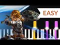 Main theme  hyrule warriors age of calamity easy piano tutorial