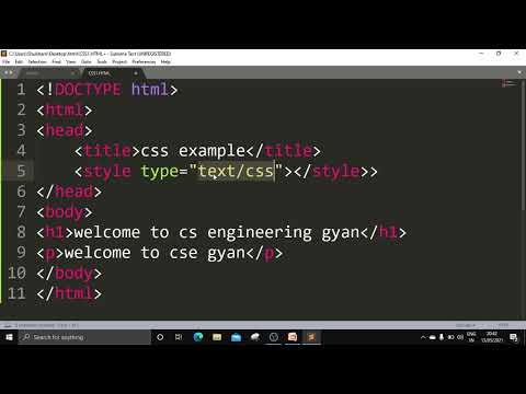 2.1 Explain CSS (Cascading Style Sheet) in Html in website designing | Learn Website design in Hindi