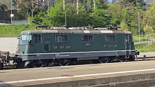 Güterzüge Durchfahrt Killwangen #eisenbahn #train #trainspotting #zug #fy #sbb #güterzug