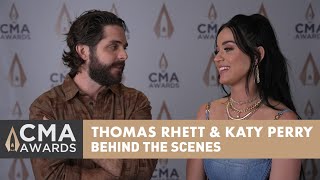 Thomas Rhett & Katy Perry - The 56th Annual CMA Awards (Behind The Scenes)