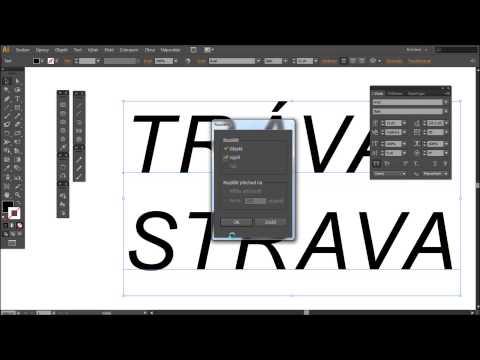 Začínáme v programu Adobe Illustrator (cvičení 07 – text)