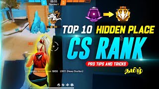 Free Fire CS Rank Secrets: Best Hidden Places for 2025 🗺️💎tamil
