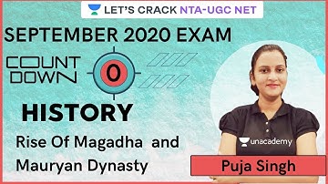 Rise Of Magadha and Mauryan Dynasty | NTA UGC NET | Puja Singh