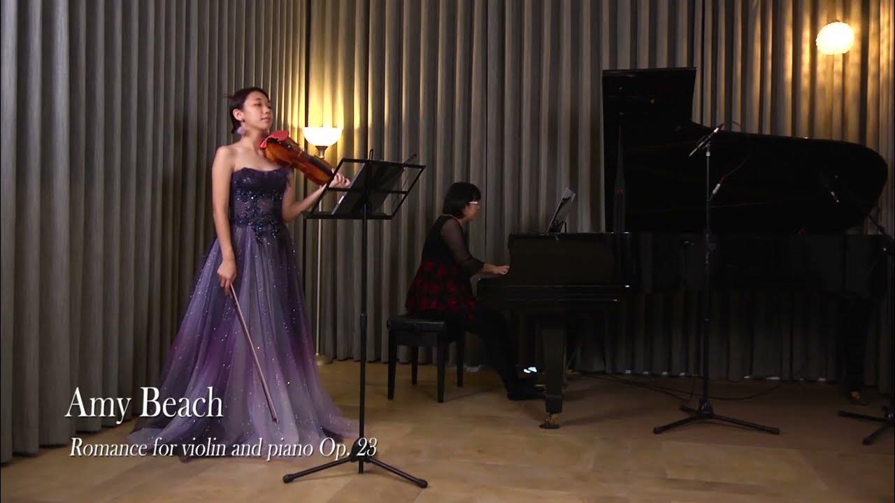 Amy Beach - Romance for violin and piano Op. 23 - YouTube