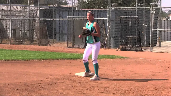 Jamie Carlson First Base Softball Skills Video