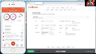 Cronometer Basics Webinar Replay 7 28 20