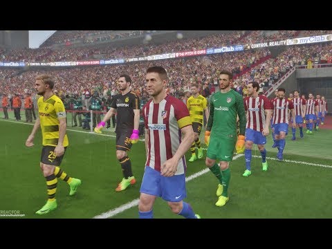 PES 2018 - Atl. Madrid vs Borussia Dortmund - Wanda Metropolitano 1080P 60FPS