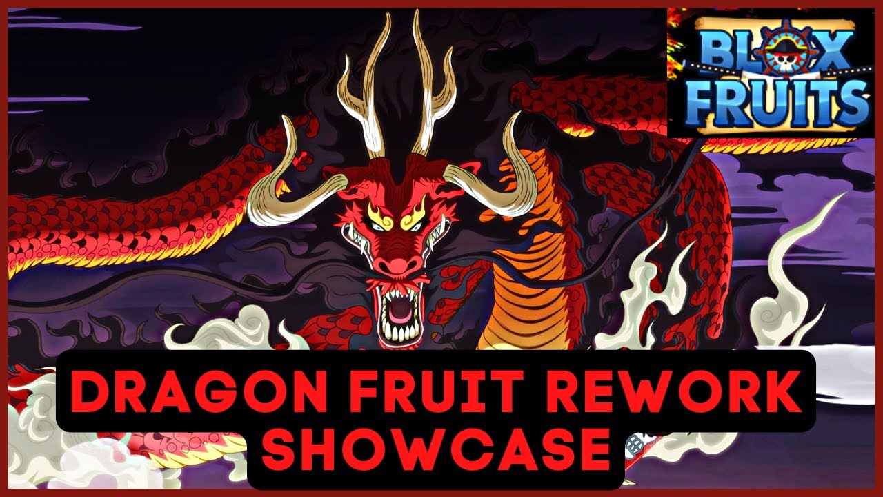 Dragon fruit Rework Showcase [ Update 17.3 ] - Blox Fruit