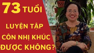 Thành viên lớn tuổi nhất CLB côn nhị khúc Vô Cực