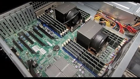 Crazy Supermicro X9DRi-F server with dual E5-2687W Xeons and 256GB of DDR3
