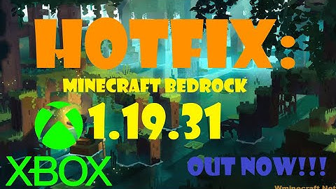 NEW TOUCH CONTROLS & XBOX FIXES: Minecraft Bedrock 1.19.31 OUT NOW!!