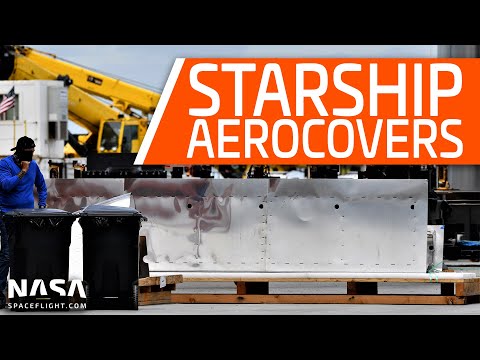 SpaceX Boca Chica - Starship Aerocover Sighted