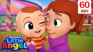Where’s Mommy & Daddy? | Little Angel | Super Moms | Nursery Rhymes and Kids Songs🌸