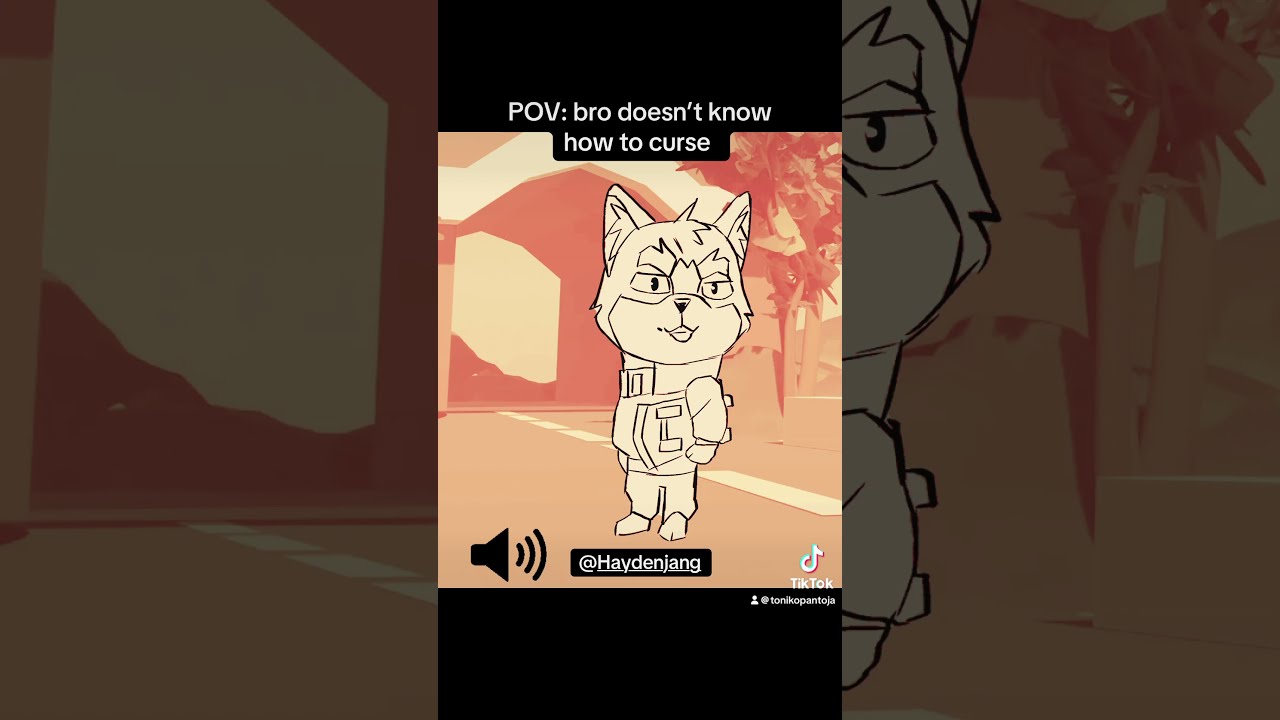 Pov Bro Doesn T Know How To Cuss Original Voice Clip By Hayden Jang 