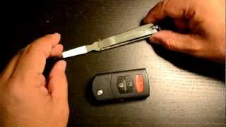 How to Replace a Battery of Key fob Keyless for Mazda 6