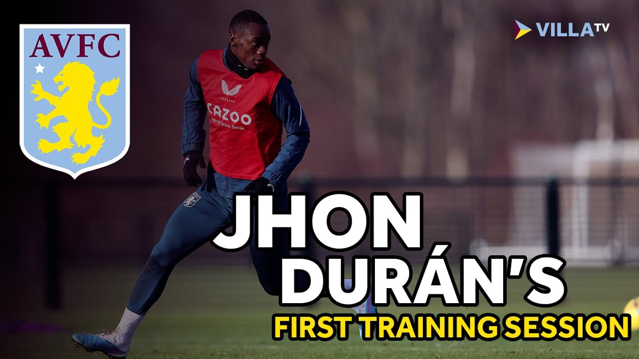 TRAINING | Jhon Duran's First Training Session