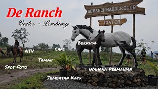 The Ranch Ciater, banyak tempat nongkrong, wahana permainan di atas awan