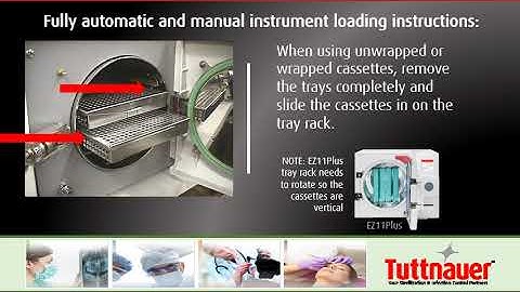 Instrument Loading for Tabletop Autoclave Sterilizers [Tuttnauer USA]