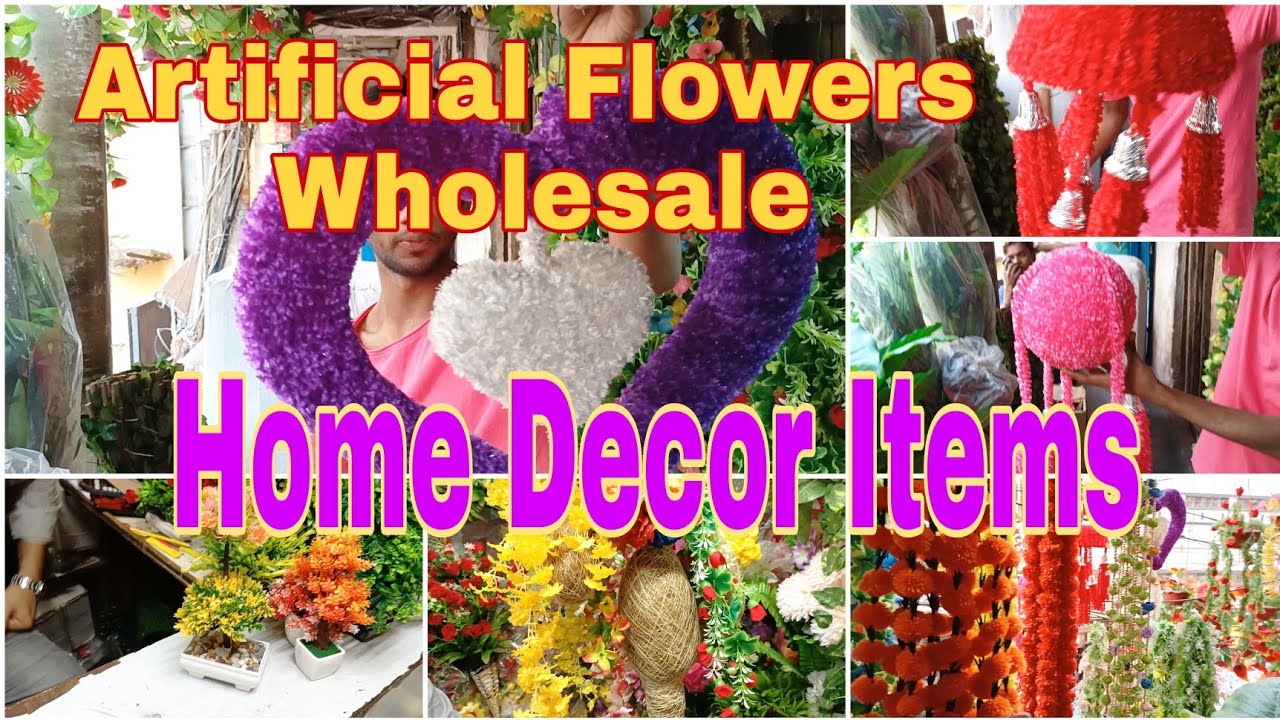 Artificial Flowers Whole Market In