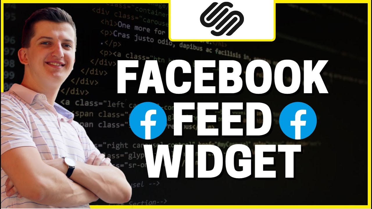 How To Add Facebook Feed To Squarespace - YouTube