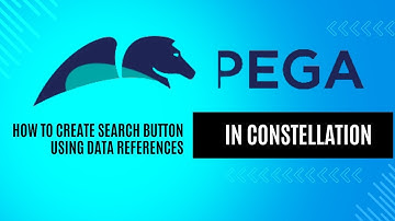 How to create Search Button using Data references in Constellation || PEGA 24.2 || Pega Dev Studio