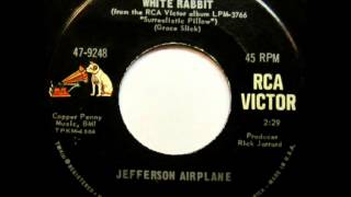 Jefferson Airplane - White Rabbit, Mono 1967 RCA Victor 45 record.