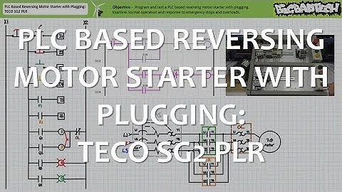PLC Based Motor Starter with Plugging: TECO SG2 PLR (Full Lecture)