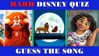 The IMPOSSIBLE Disney Music Quiz! 💀✨ | Guess the DISNEY SONG | HARD MUSIC QUIZ