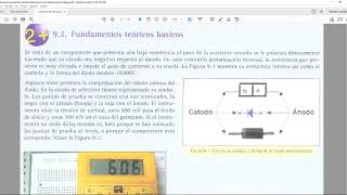 Explicación del análisis del Diodo de Silicio y Germanio