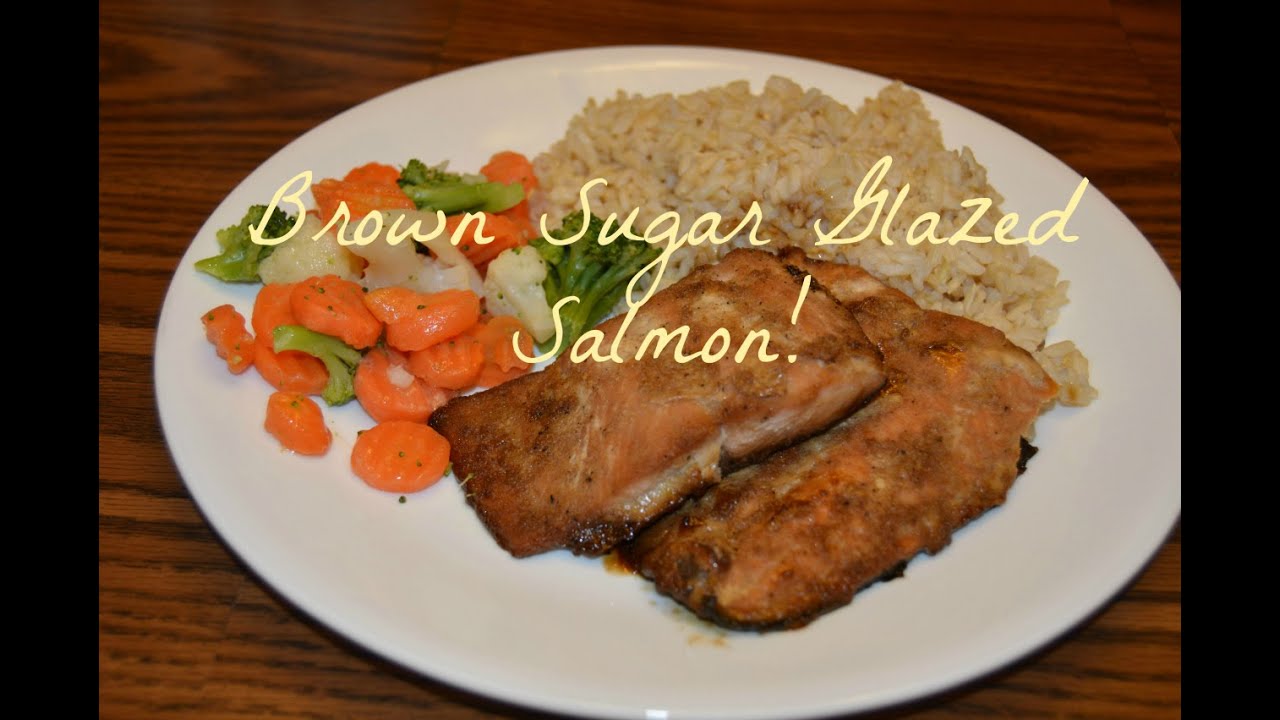 Easy Meals: Brown Sugar Glazed Salmon - YouTube