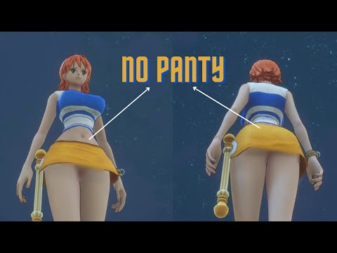 One Piece Odyssey - Nami Short Hair Different Travel (No Panty) 